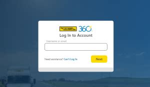 J.B Hunt Login Selection.